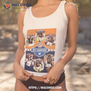 Chicago Bears Nfc Champions 2006 Commemorative Poster Shirt