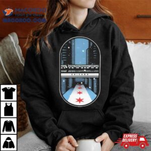 Chicago Holiday L Train Tshirt
