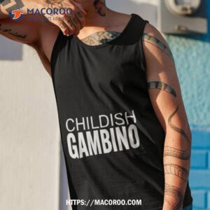 Childish Gambino Tank Top 1