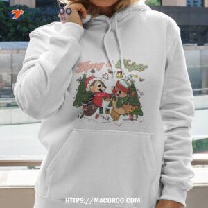 Chip And Dale Merry And Bright Christmas Shirt