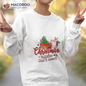 christmas calories don t court retro sweatshirt 2