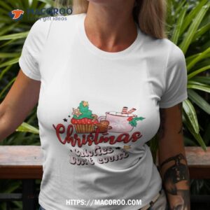 Christmas Calories Don’t Court Retro Shirt