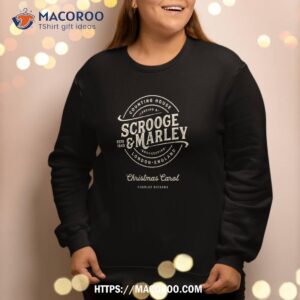 christmas carol scrooge amp marley holiday design tradition sweatshirt sweatshirt 2