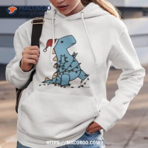 Christmas Dinosaur 2023 Hoodie 3