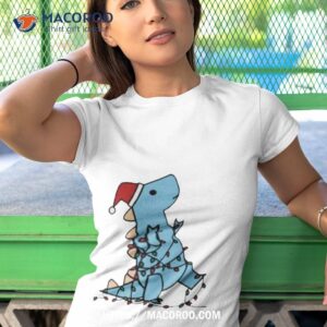 Christmas Dinosaur 2023 Tshirt 1