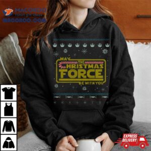 Christmas Force Geeky Christmas Star Wars Tshirt