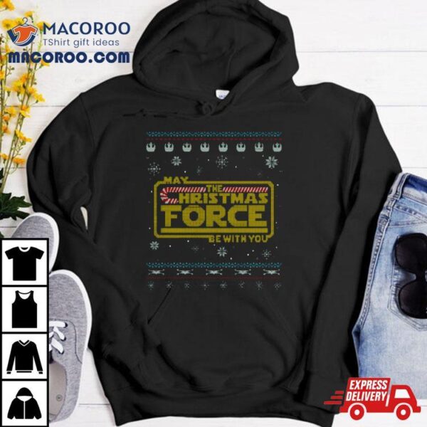 Christmas Force Geeky Christmas Star Wars Shirt