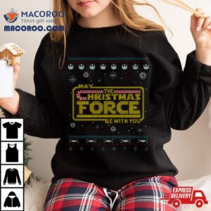 Christmas Force Geeky Christmas Star Wars Tshirt