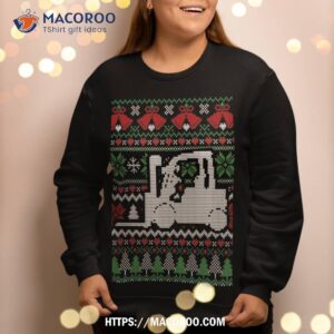 christmas forklift gift sweatshirt sweatshirt 2