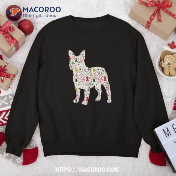 Christmas French Bulldog Dog Wrapping Paper Sweatshirt