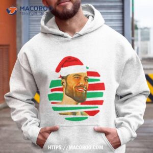Christmas Gigachad Santa Hat Shirt