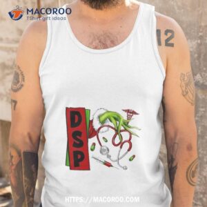 christmas grinch hand nurse dsp shirt tank top
