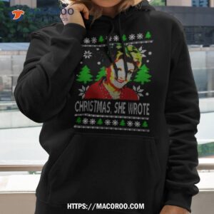 christmas jessica murder fletcher images vintage shirt hoodie 2
