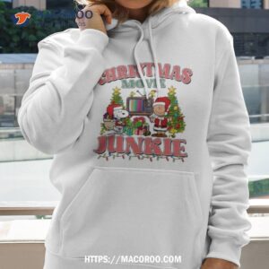 Christmas Movie Junkie The Peanuts T Shirt