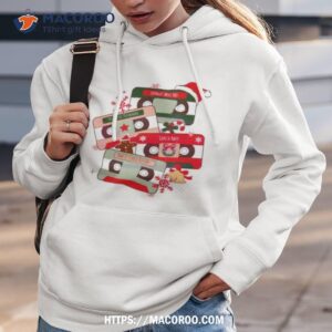 Christmas Music Cassette Tapes Vintage Shirt 2 Christmas Music Cassette Tapes Vintage Hoodie 3