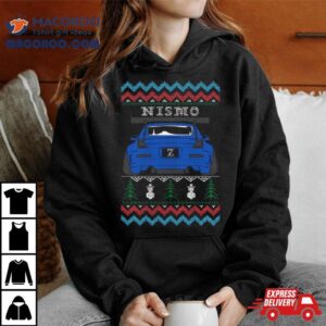 Christmas Nismo 350z Z33 Blue Shirt