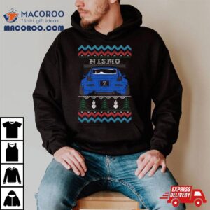 Christmas Nismo 350z Z33 Blue Shirt