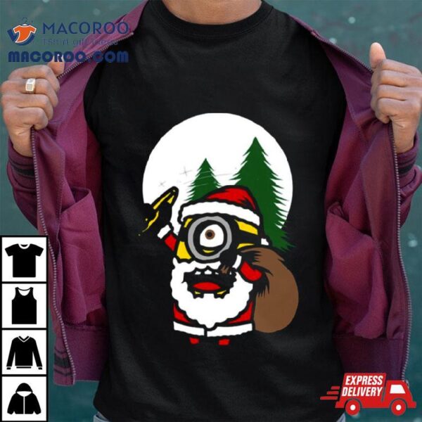 Christmas Santa Minions Shirt