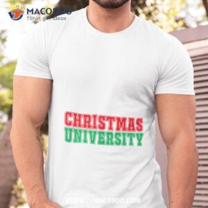 Christmas University Shirt