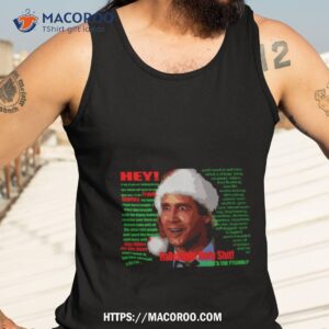 christmas vacation boss rant shirt tank top 3