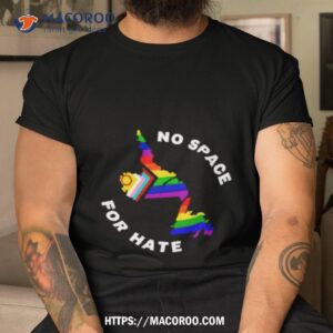 Churchill Falls No Space For Hate Lgbt Flag Shirt Churchill Falls No Space For Hate Lgbt Flag Shirt