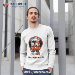 cincinnati bengals mickey mouse shirt sweatshirt 1