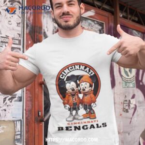 cincinnati bengals mickey mouse shirt tshirt 1