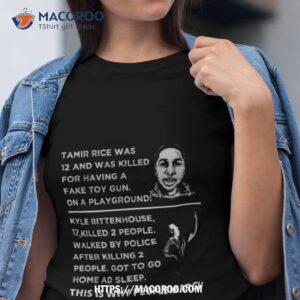 Citations Kyle Rittenhouse Citations Tamir Rice Tshirt