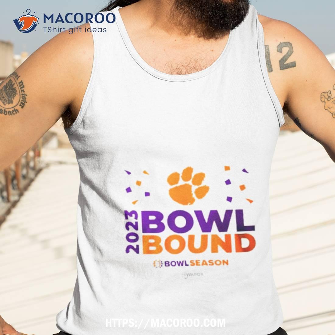 Clemson Tigers 2023 Bowl Bound Bowl Season Shirt Clemson Tigers 2023 Bowl Bound Bowl Season Shirt
