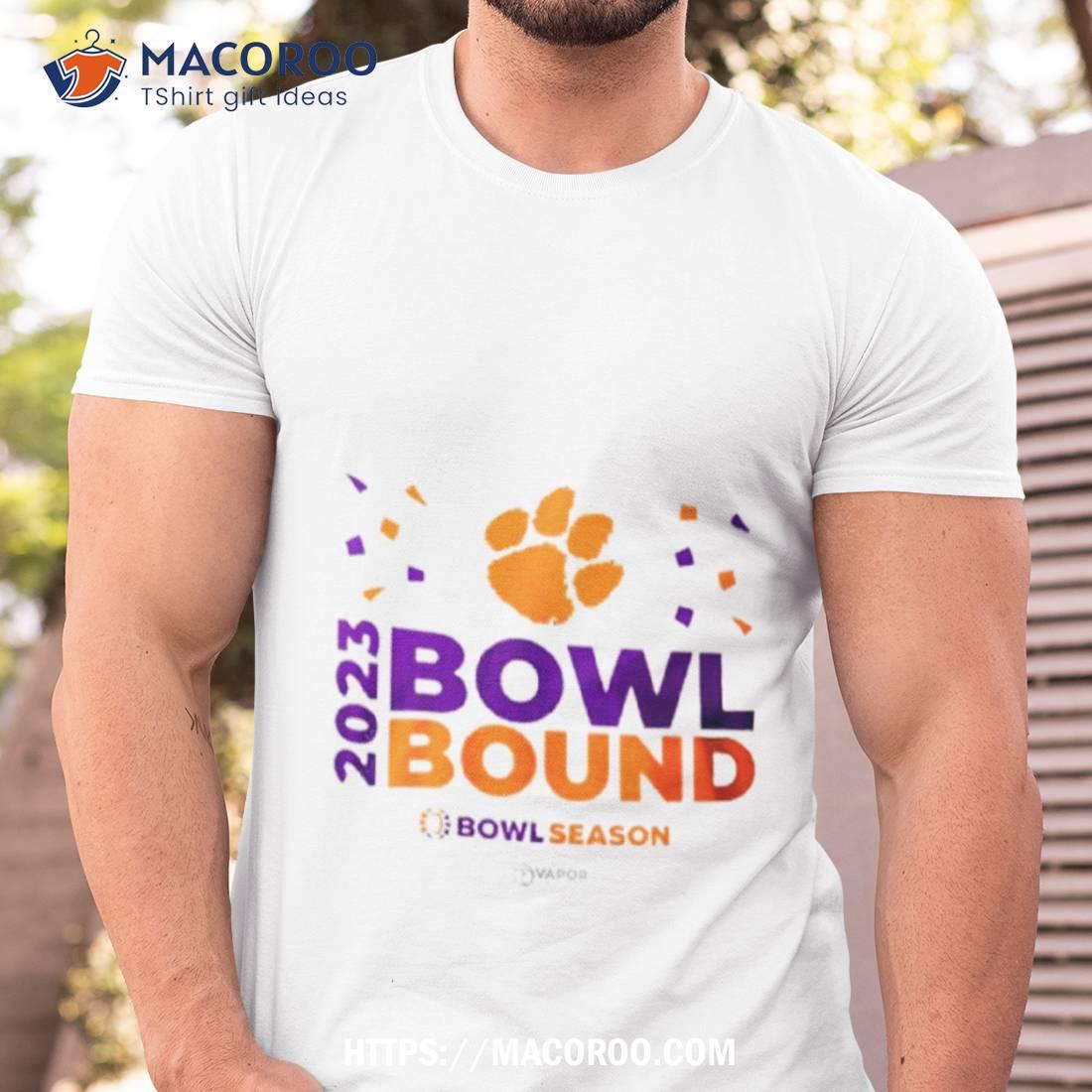 Clemson Tigers 2023 Bowl Bound Bowl Season Shirt Clemson Tigers 2023 Bowl Bound Bowl Season Shirt