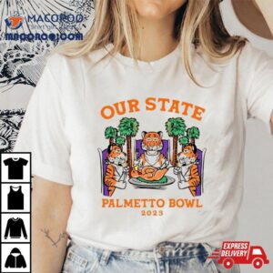 Clemson Tigers Our State Palmetto Bowl Tshirt