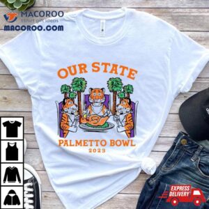 Clemson Tigers Our State Palmetto Bowl Tshirt