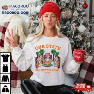 Clemson Tigers Our State Palmetto Bowl Tshirt