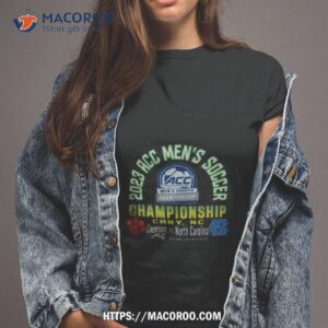 Clemson Tigers Vs North Carolina Tar Heels 2023 Acc Men’s Soccer Championship Shirt