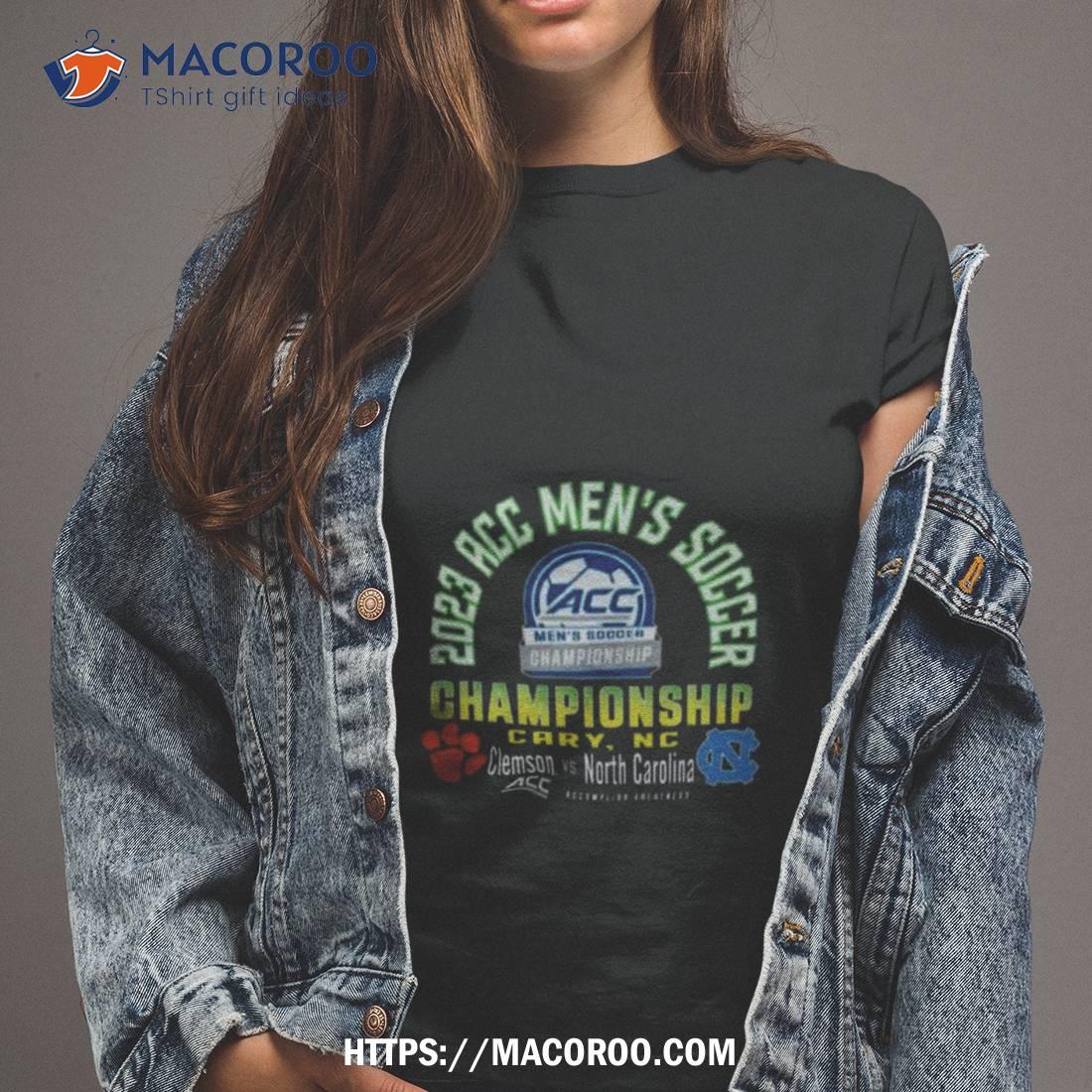 Clemson Tigers Vs North Carolina Tar Heels 2023 Acc Men’s Soccer Championship Shirt Clemson Tigers Vs North Carolina Tar Heels 2023 Acc Men’s Soccer Championship Shirt