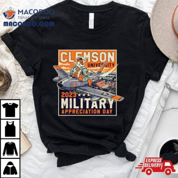 Clemson University 2023 Military Appreciation Day Shirt