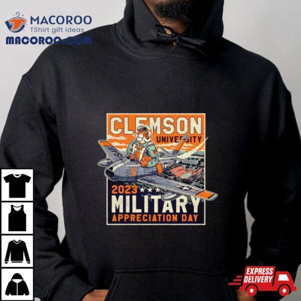 Clemson University 2023 Military Appreciation Day Shirt