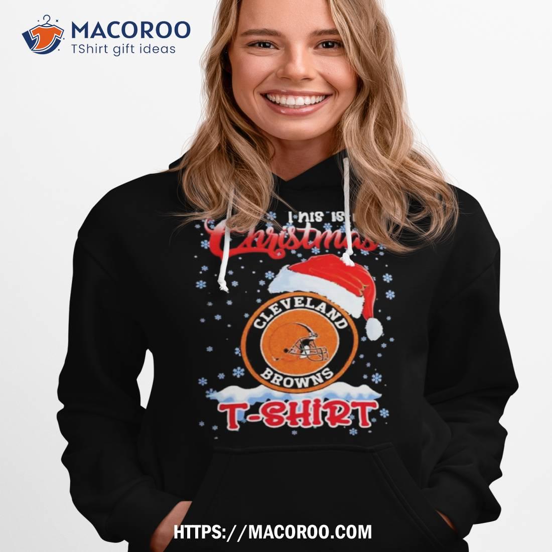 Cleveland Browns This Is My Christmas 2023 T Shirt Cleveland Browns This Is My Christmas 2023 T Shirt