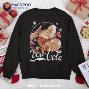 Coca-cola Vintage Relaxing Santa Christmas Sweatshirt