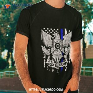 code blue cam eagle usa flag shirt tshirt