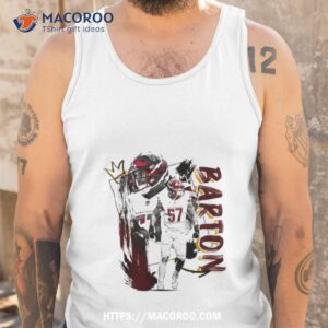 Cody Barton Washington Commanders Football Paper 2023 Tank Top