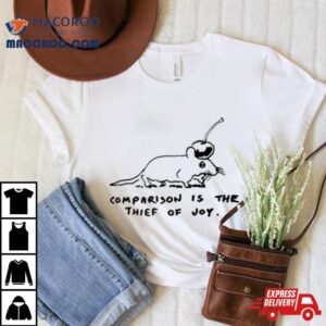 Comparison Is The Thief Of Joy Tshirt