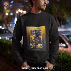 Congrats Qb Lamar Jackson Is 2023 Nfl On Fox Midseason Awards Winner Mvp Sweatshirt