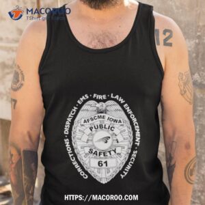 Corrections Dispatch Ems Fire Law Enforcement Security Tank Top