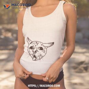 Coughing Cat Meme Christmas Tank Top 1