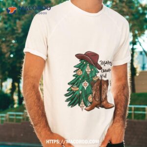 Country Western Merry Country Christmas Y’all Shirt