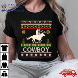 Cowboy Ugly Christmas Shirt