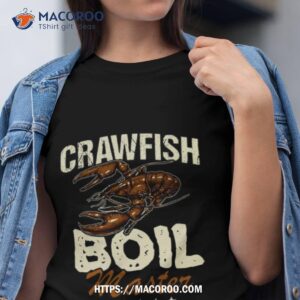 Crawfish Boil Master Vintage Fisherman Shirt