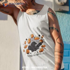 Crow Is Pain Au Chocola Tank Top 1