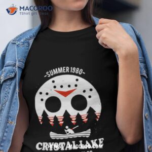 crystal lake camp counselor vintage movie shirt tshirt